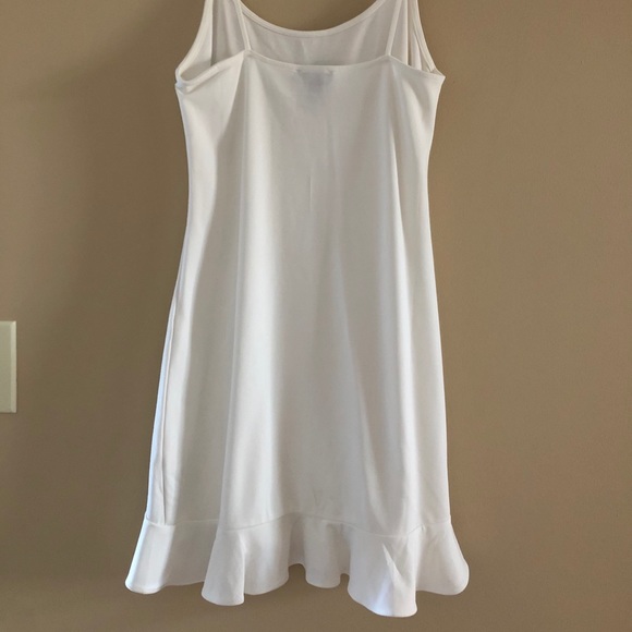 White 🤍 Cami Ruffle Forever 21 Mini Dress - Picture 4 of 7